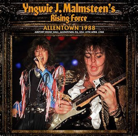 YNGWIE J. MALMSTEEN'S RISING FORCE - ALLENTOWN 1988 ( 1CDR )