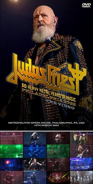 JUDAS PRIEST - PHILADELPHIA 2022: THE VIDEO ( DVDR )