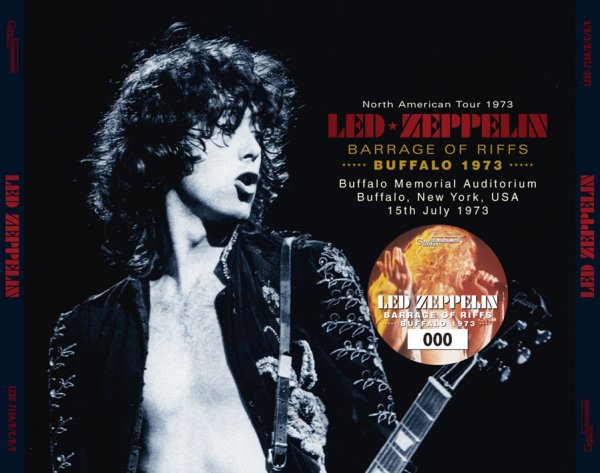 LED ZEPPELIN - BARRAGE OF RIFFS: BUFFALO 1973 ( 2CD+Limited Bonus 3CD )