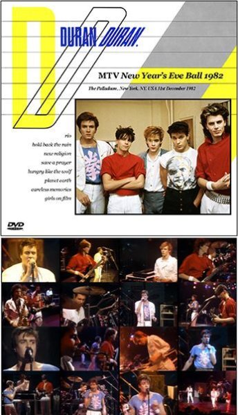 DURAN DURAN - MTV NEW YEAR'S EVE BALL 1982 ( CDR+DVDR )