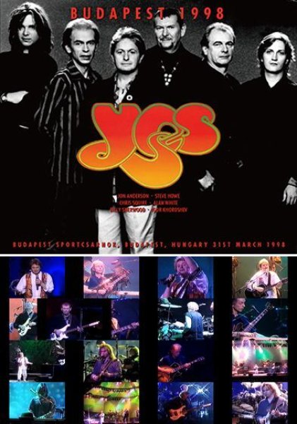 YES - BUDAPEST 1998 ( 2CDR+DVDR )