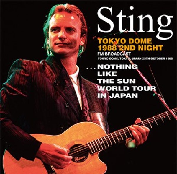 STING - TOKYO DOME 1988 2ND NIGHT: FM BROADCAST ( 2CD )