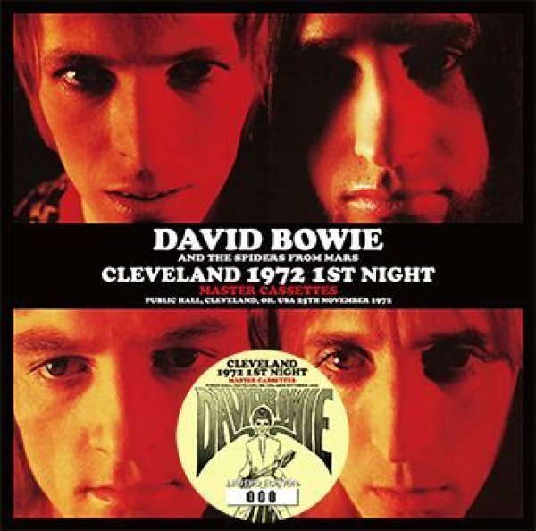 DAVID BOWIE - CLEVELAND 1972 1ST NIGHT: MASTER CASSETTES ( 2CD )