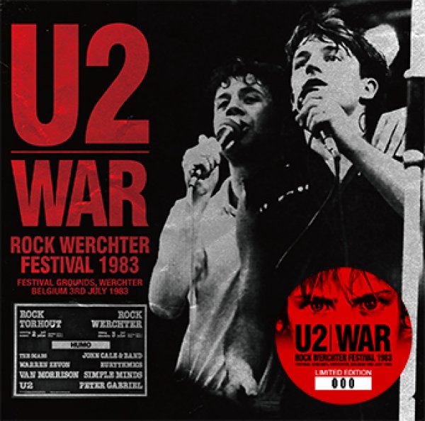 U2 - ROCK WERCHTER FESTIVAL 1983 ( 1CD )