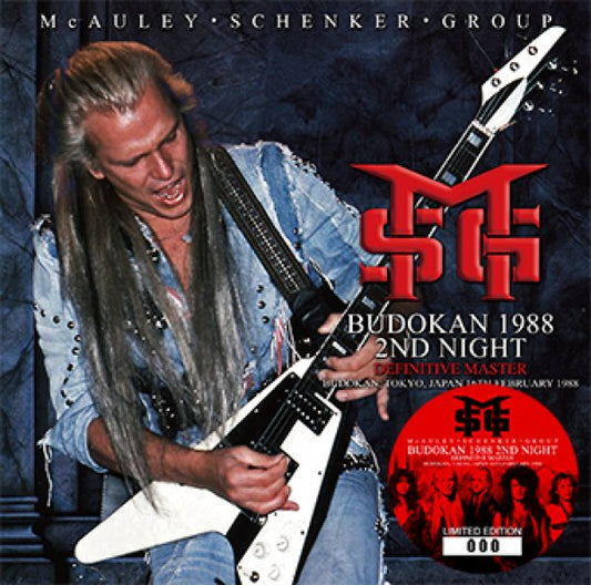 McAULEY SCHENKER GROUP - BUDOKAN 1988 2ND NIGHT: DEFINITIVE MASTER ( 1CD )