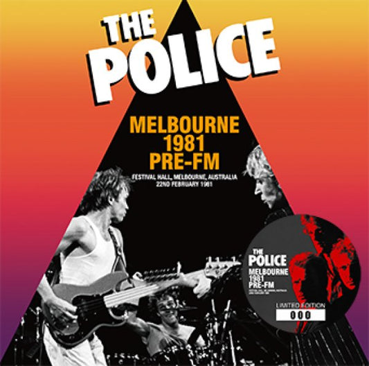 THE POLICE - MELBOURNE 1981: PRE-FM ( 2CD )