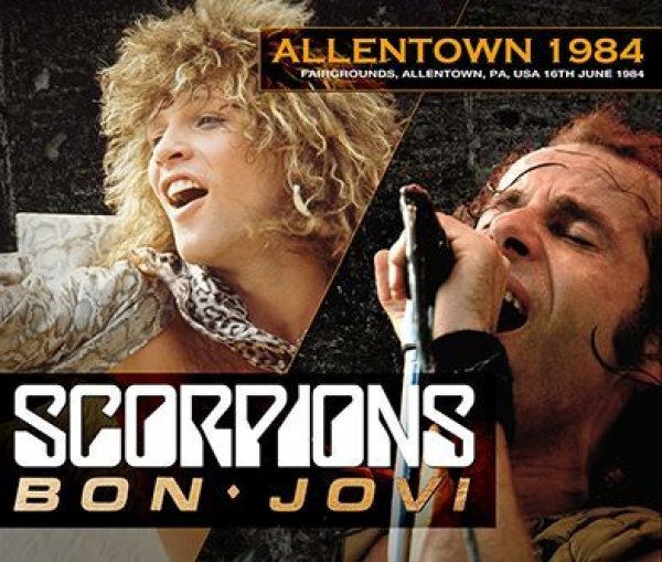 SCORPIONS / BON JOVI - ALLENTOWN 1984 ( 3CDR )