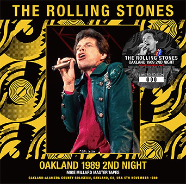 THE ROLLING STONES - OAKLAND 1989 2ND NIGHT: MIKE MILLARD MASTER TAPES ( 2CD )