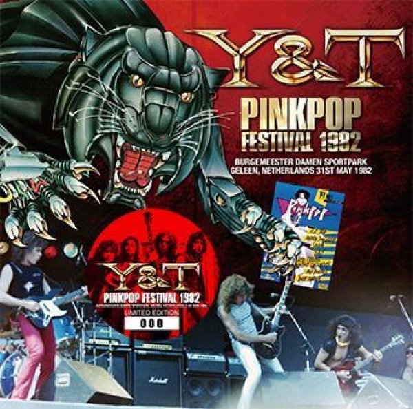 Y&T - PINKPOP FESTIVAL 1982 ( 1CD )