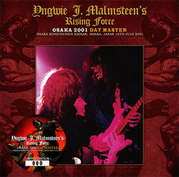 YNGWIE J. MALMSTEEN'S RISING FORCE - OSAKA 2001 DAT MASTER ( 2CD )