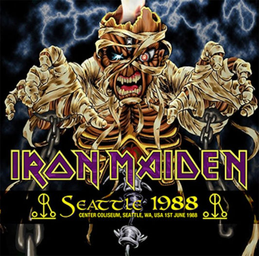 IRON MAIDEN - SEATTLE 1988 ( 2CDR )