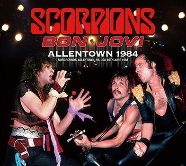 SCORPIONS / BON JOVI - ALLENTOWN 1984 ( 3CDR )