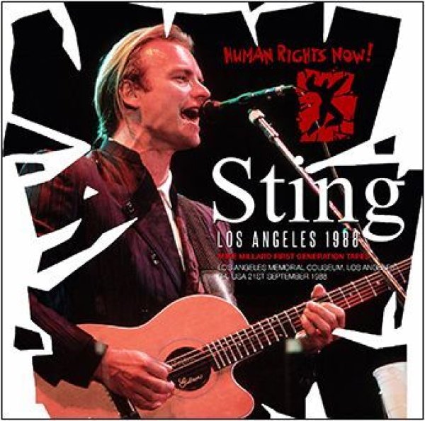 STING - LOS ANGELES 1988: MIKE MILLARD FIRST GENERATION TAPES ( 1CDR )