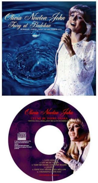 OLIVIA NEWTON-JOHN - FAIRY AT BUDOKAN 1976 ( 1CDR + Ltd Bonus Picture CDR )