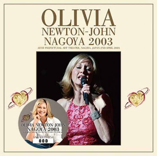 OLIVIA NEWTON JOHN - NAGOYA 2003 ( 2CD )