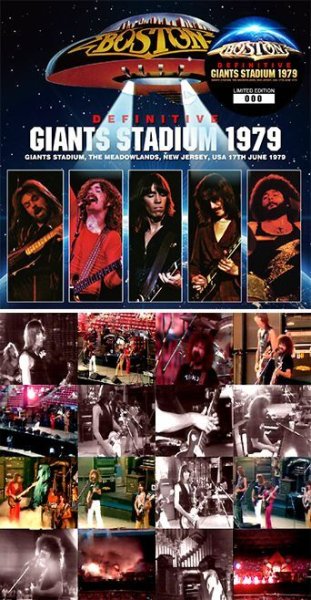 BOSTON - DEFINITIVE GIANTS STADIUM 1979 ( DVD+CD )