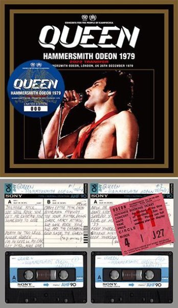 QUEEN - HAMMERSMITH ODEON 1979: 2022 TRANSFER ( 2CD )