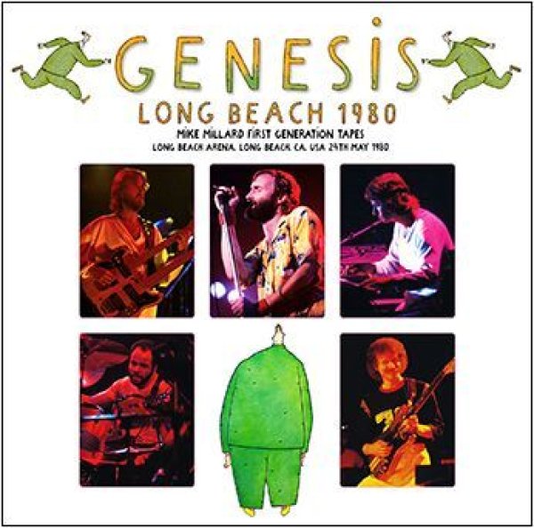 GENESIS - LONG BEACH 1980 MIKE MILLARD 1ST GENERATION TAPES ( 2CDR )