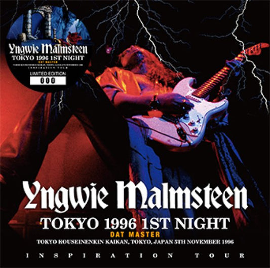 YNGWIE MALMSTEEN - TOKYO 1996 1ST NIGHT DAT MASTER ( 2CD )