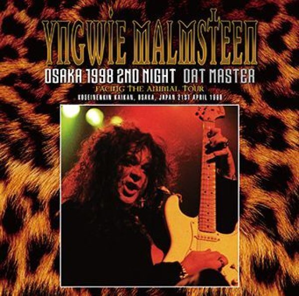 YNGWIE MALMSTEEN - OSAKA 1998 2ND NIGHT DAT MASTER ( 2CDR )