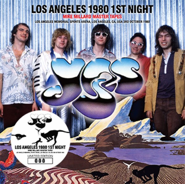 YES - LOS ANGELES 1980 1ST NIGHT: MIKE MILLARD MASTER TAPES ( 2CD )