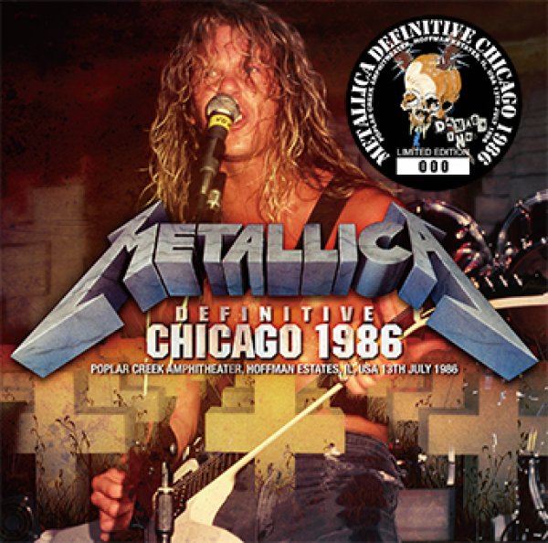 METALLICA - DEFINITIVE CHICAGO 1986 ( 1CD )