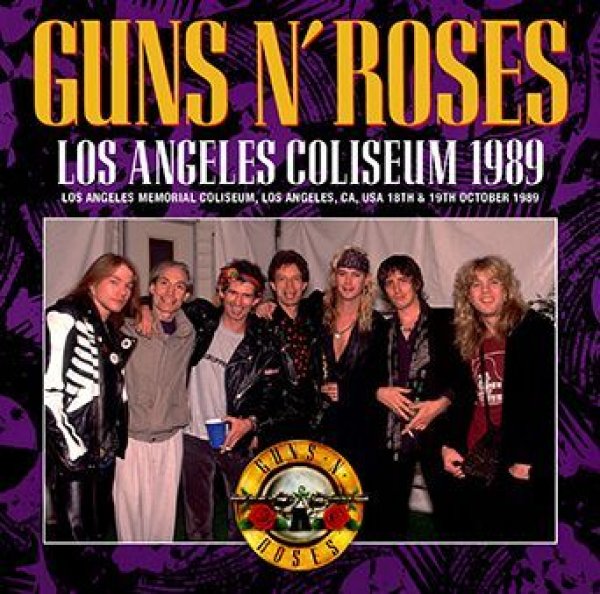 GUNS N' ROSES - LOS ANGELES COLISEUM 1989 ( 2CDR )