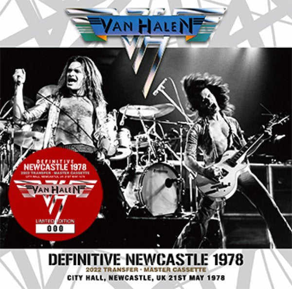 VAN HALEN - DEFINITIVE NEWCASTLE 1978: 2022 TRANSFER: MASTER CASSETTE ( 1CD )