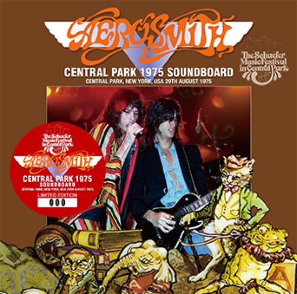 AEROSMITH - CENTRAL PARK 1975 SOUNDBOARD ( 1CD )