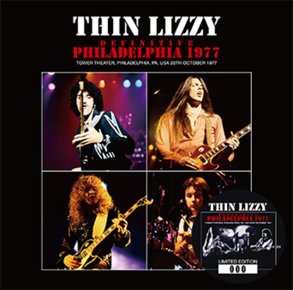 THIN LIZZY - DEFINITIVE PHILADELPHIA 1977 ( 2CD )