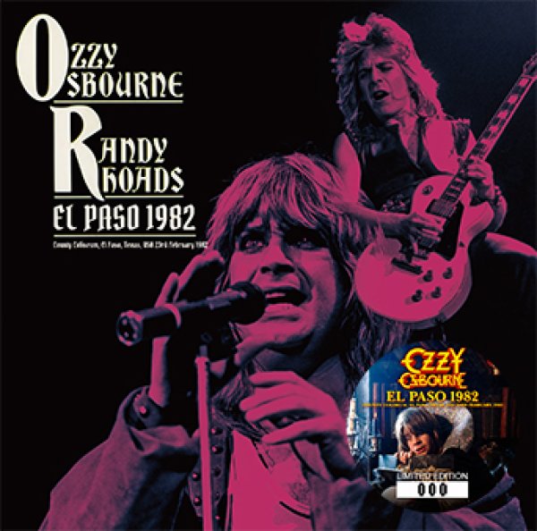 OZZY OSBOURNE - EL PASO 1982 ( 1CD )