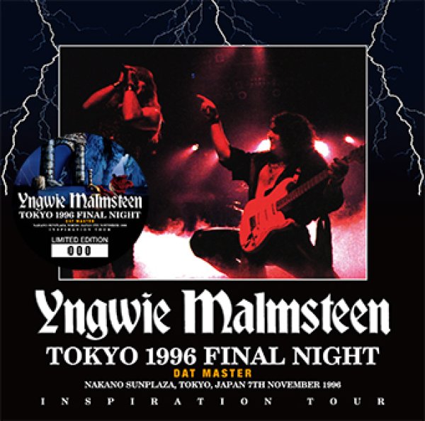 YNGWIE MALMSTEEN - TOKYO 1996 FINAL NIGHT DAT MASTER ( 2CD )