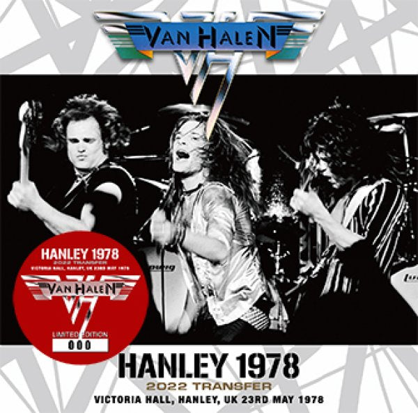 VAN HALEN - HANLEY 1978: 2022 TRANSFER ( 1CD )