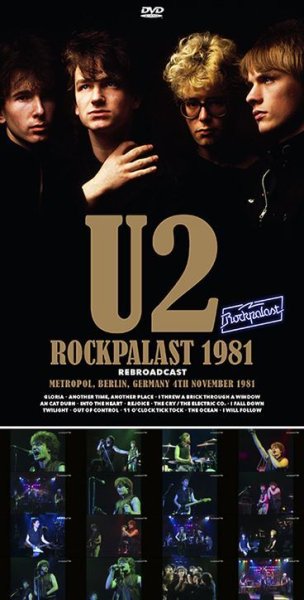 U2 - ROCKPALAST 1981 REBROADCAST ( DVDR )