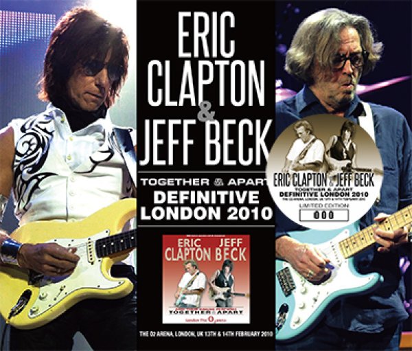 ERIC CLAPTON & JEFF BECK - TOGETHER & APART: DEFINITIVE LONDON 2010 ( 6CD )