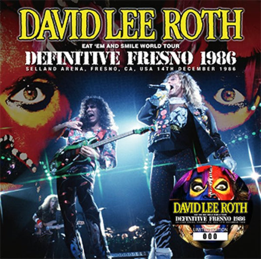 DAVID LEE ROTH - DEFINITIVE FRESNO 1986 ( 2CD )