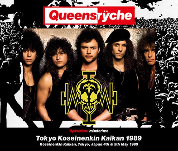 QUEENSRYCHE - TOKYO KOSEINENKIN KAIKAN 1989 ( 4CDR )