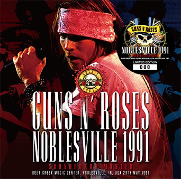 GUNS N' ROSES - NOBLESVILLE 1991 SOUNDBOARD MASTER ( 2CD )