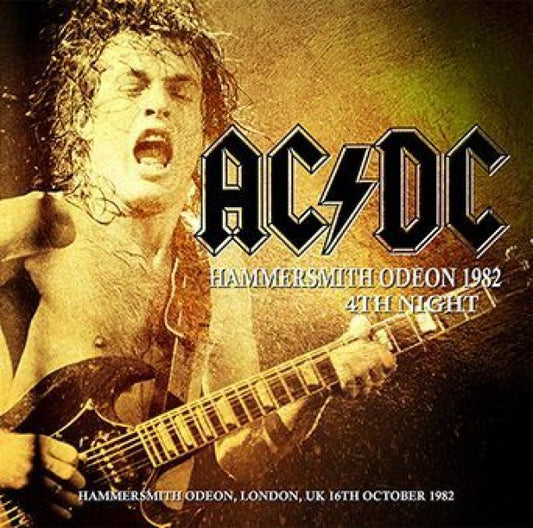 AC/DC - HAMMERSMITH ODEON 1982 4TH NIGHT ( 2CDR )