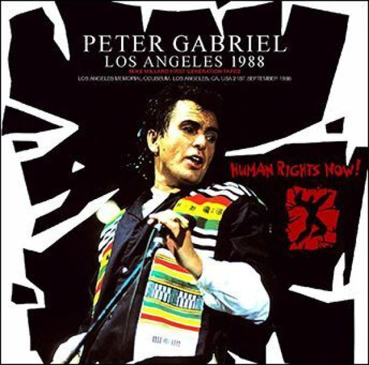 PETER GABRIEL - LOS ANGELES 1988 MIKE MILLARD 1ST GENERATION TAPES ( 1CDR )