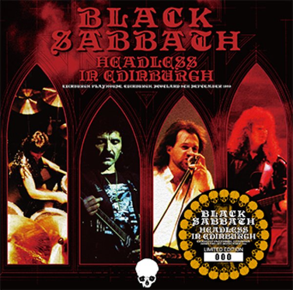 BLACK SABBATH - HEADLESS IN EDINBURGH ( 2CD )