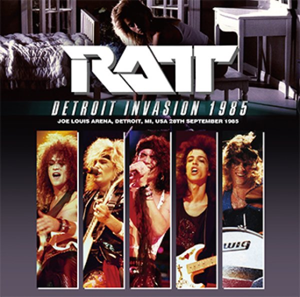 Detroit Invasion RATT - DETROIT INVASION 1985 ( 1CD ) – MochiobaseCD