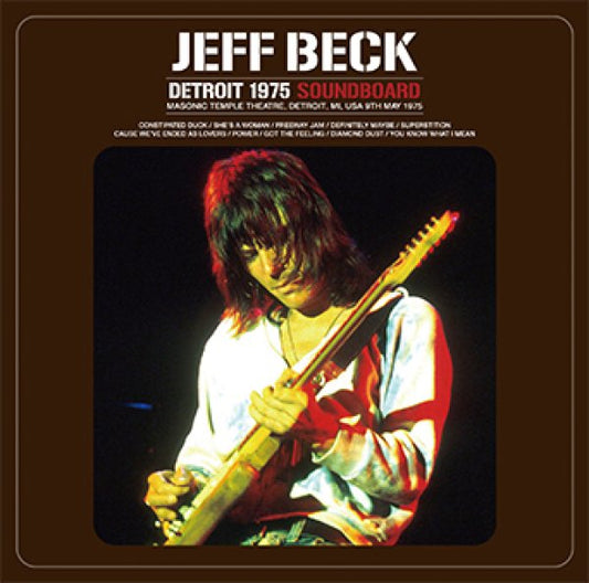 JEFF BECK - DETROIT 1975 SOUNDBOARD ( 1CD )