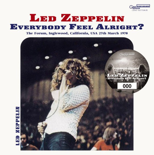 LED ZEPPELIN - EVERYBODY FEEL ALRIGHT? ( 2CD )