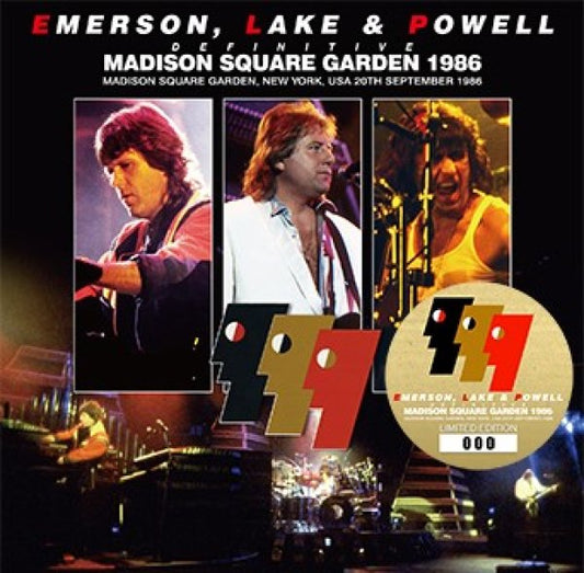 EMERSON, LAKE & POWELL - DEFINITIVE MADISON SQUARE GARDEN 1986 ( 2CD )