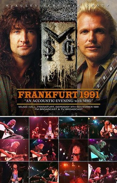 McAULEY SCHENKER GROUP - FRANKFURT 1991 ( CDR+DVDR )