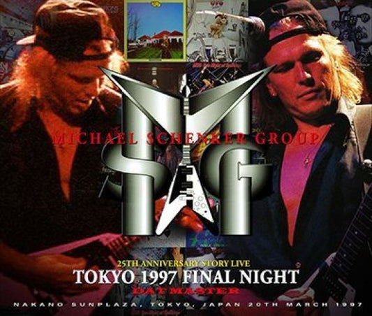 MICHAEL SCHENKER GROUP - TOKYO 1997 FINAL NIGHT DAT Master ( 3CDR )