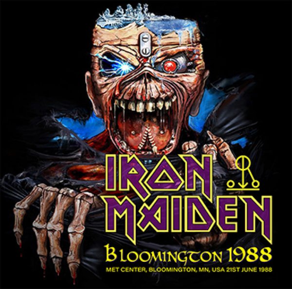 IRON MAIDEN - BLOOMINGTON 1988 ( 2CDR )