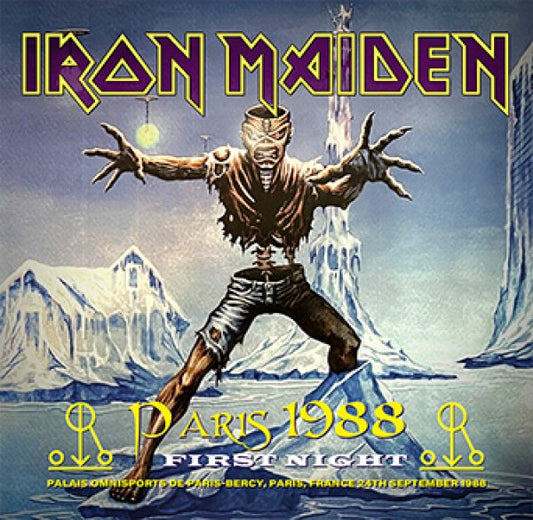 IRON MAIDEN - PARIS 1988 1ST NIGHT ( 2CDR )