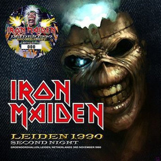 IRON MAIDEN - LEIDEN 1990 2ND NIGHT ( 2CD )